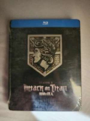 Steelbook Attack on Titan: Season 3 Complete (Blu-ray) New - Image 1 of 4