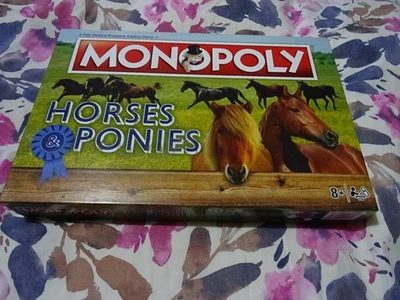 Hasbro Horses & Ponies Monopoly Board Game. 100% Complete VGC - Image 1 of 4