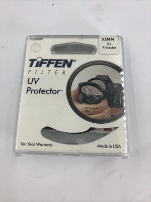 NEW Tiffen 52mm UV Protector Filter 52UVP - Image 1 of 4