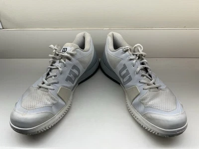 Men’s Wilson Rush Pro White Tennis Sjoes Size 11.5 - Image 1 of 4