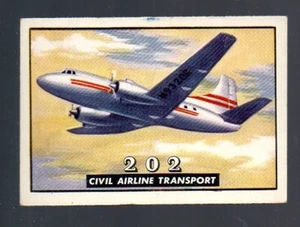 Wings (1953) - Card # 80 - TOPPS - USA Civil Transport - Picture 1 of 2