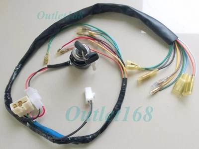 Juego de arnés de cableado interruptor de encendido 2 cables telar honda cl90 cs90 s90 Foto 1 de 4