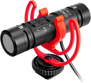 Boya Microfono a fucile a condensatore a doppia capsula di-MM1 PRO per fotocamera iPhone... - Foto 1 di 14