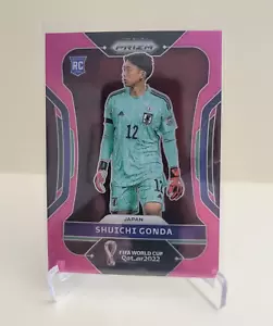 2022 PANINI PRIZM WORLD CUP SHUICHI GONDA PINK PRIZM RC #131 JAPAN - Picture 1 of 2