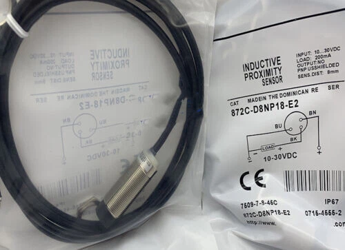 Allen-Bradley 872C-D8NP18-E2 Proximity Switch - Image 1 of 1