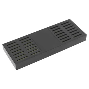 Humidificador en forma de rectángulo bolsillo tabaco cigarro humidor accesorio caja de almacenamiento - Imagen 1 de 7