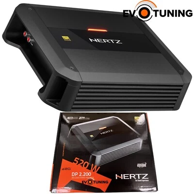 Hertz DP 2.200 Amplificatore 2 - 1 Canali 520W Linea Dieci Power NUOVO - Immagine 1 di 4