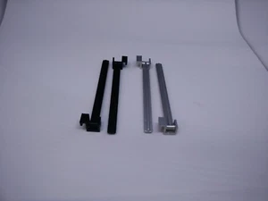 AQUA ONE AQUASTART 320/500 HOOD STAYS BLACK/SILVER *PAIRS* 11062BK/ 11062SV - Picture 1 of 3