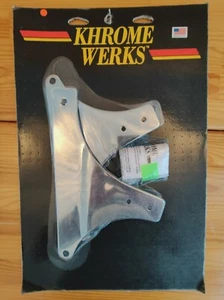 Khrome Werks Chrome Side Plates for Harley Davidson - Picture 1 of 4