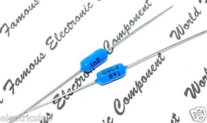 2pcs-PHILIPS (BC) KP 1800P (1.8nF) 250V 1% Axial Polypropylene Capacitor - KP462 - Picture 1 of 7