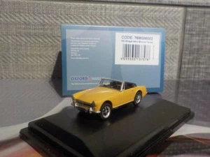 MG Midget MK3 - Yellow - Oxford Diecast 1/76 76MGM002 - Picture 1 of 4