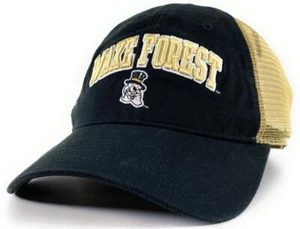 Wake Forest University Trucker Hat Classic Relaxed Mesh Wake Forest Trucker Cap - Picture 1 of 6