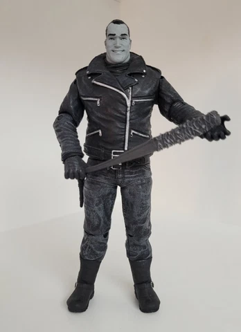 2016 The Walking Dead Exclusive Black & White Comic Negan Figure (Glenn 2-Pack) Cover