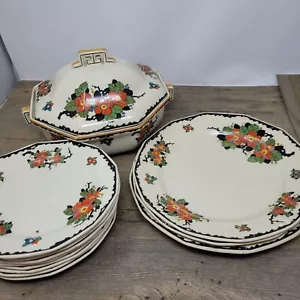 12er Set Royal Doulton Woburn Abendessen Set selten - Bild 1 von 6