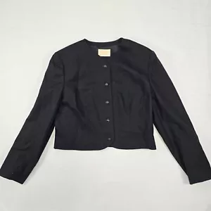 Pendleton Damen Blazer Jacke schwarz mit Knöpfen Größe 10 Karriere Business Arbeitskleidung - Bild 1 von 10