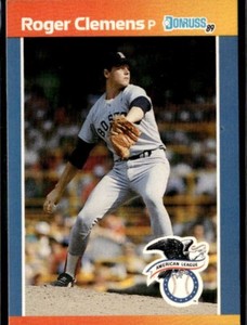 1989 Donruss All-Stars #14 Roger Clemens Boston Red Sox