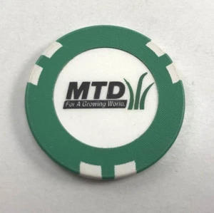 Ficha de casino de colección MTD For A Growing World Logo muestra promocional - Imagen 1 de 1