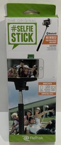 ReTrak Wireless Bluetooth Extendable Selfie Stick Cellphone Camera - Black - Picture 1 of 5