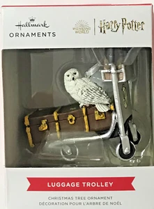 Hallmark Christbaumschmuck Harry Potter GEPÄCKWAGEN Eule - Bild 1 von 1