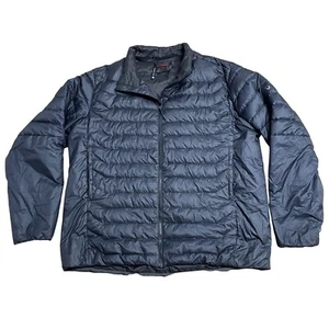 Mammut Jacket Down Fill Power 750 + Puffer Mens 3XL Black Logo Insulated Pockets - Picture 1 of 14