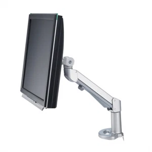 Braccio monitor LCD pneumatico, montaggio da tavolo, molla a gas, 4 giunti, VESA 75/100 - Foto 1 di 4