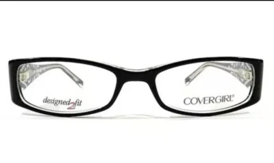 Covergirl womans CG0824 黑色 52-17-135 女式眼镜框 — 第 1/2 张图片
