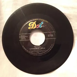 Dot Lawrence Welk 45 U/min - Kalkutta/Uhr meines Großvaters - Bild 1 von 2
