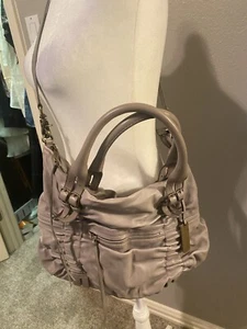 Botkier Lambskin Uma Satchel In Ash, MSRP $650, Size 11 X 15 X 4, EUC - Picture 1 of 14