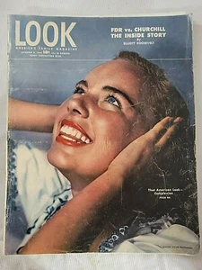 VTG LOOK magazine September 3 1946 Tyrone Power Billie Holiday FDR vs. Churchill - Bild 1 von 6