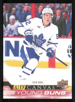 2022-23 Upper Deck UD Canvas #C237 Filip Kral Young Guns - Image 1 of 2