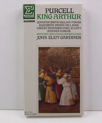 Henry Purcell - King Arthur (2 Cassette Box Set, 1985 Erato) The British Worthy - Image 1 of 4
