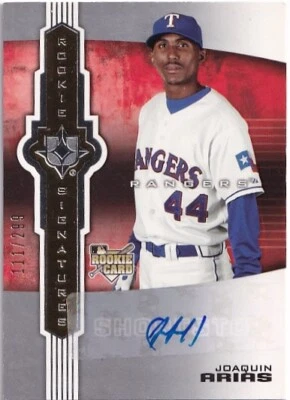 2007 Ultimate Collection #125 Joaquin Arias AUTO 111/299 (RC) - Image 1 of 2