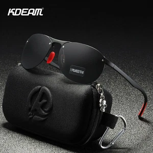 KDEAM Polarized Pilot Sunglasses Men's Driving Eyewear Women Outdoor Sun Glasses