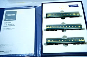 TOMIX #92038 N JR Japan PC Series 14-700 Salon Car NANIWA 3 Passenger Car Set - Picture 1 of 6