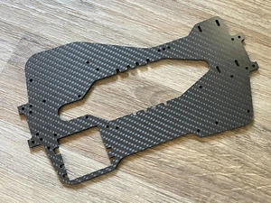 Carbon Fiber Chassis Supermaxx Gorilla FLM HCR Traxxas T-Maxx 2.5 /3.3 - Picture 1 of 5