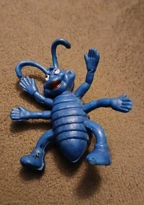 Imperial Rubber Insect Blue Termite Figure Keychain Ant Charm Bug Bag Clip - Picture 1 of 4