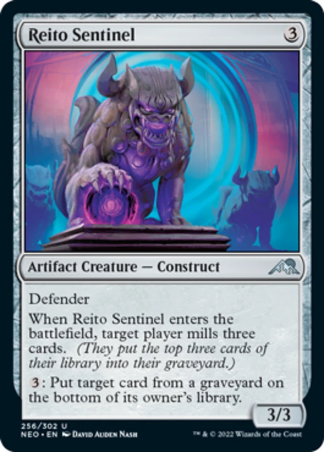 x1 Reito Sentinel - Kamigawa: Neon Dynasty - NM - MTG - Image 1 of 1