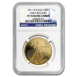 2011-W 1 oz Proof American Gold Eagle PF-70 NGC (ER) - Picture 1 of 3