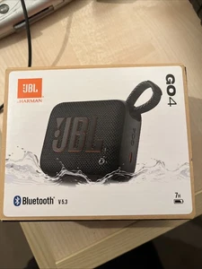 JBL Go 4 Bluetooth-Lautsprecher schwarz JBLGO4BLK Neu In Ovp Ungeöffnet - Bild 1 von 2