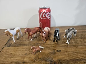 6 X Breyer Horses Mini Lot Bulk Tiy Set - Bild 1 von 20