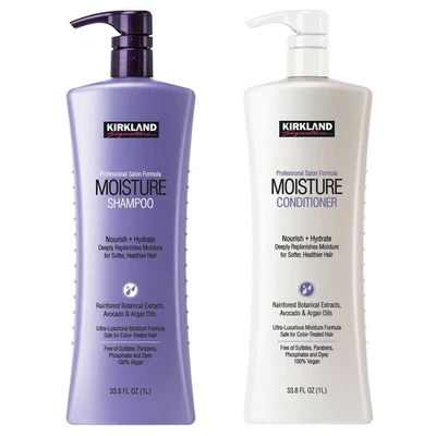 Kirkland Signature Professional Salon Formula Moisture Shampoo Conditioner Pack - Image 1 of 4