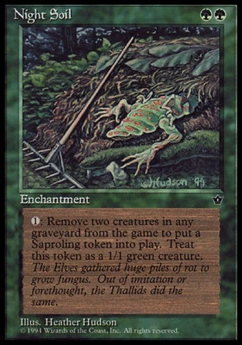 Night Soil (Hudson) - Fallen Empires #71b MTG Magic The Gathering - Image 1 of 1