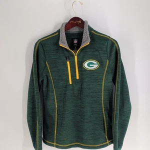 Green Bay Packers Fútbol Equipo NFL Ropa Pullover Sudadera Verde Talla M - Imagen 1 de 9
