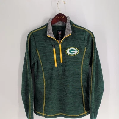 Green Bay Packers Fútbol Equipo NFL Ropa Pullover Sudadera Verde Talla M Foto 1 de 4