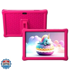 Kids Tablet 10 inch, Android Tablets for Kids, 4GB RAM 32GB ROM Android 12 Ta - Picture 1 of 5