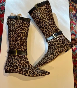 Rare Vintage Manolo Blahnik EU 40,5 Pony Boots - Bild 1 von 5