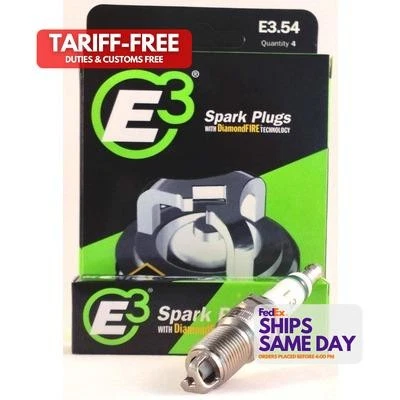 E3 Spark Plugs E3PE3.54 14 mm Thread Tapered Seat Spark Plug Performance Parts - Image 1 of 4