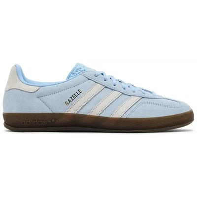 adidas Gazelle Indoor Clear Sky Off White JI2717 Womens New - Image 1 of 4
