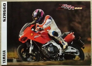 YAMAHA SZR660 MOTORCYCLE Sales Brochure c1997 #3MC-SZR660-97UK - Picture 1 of 2