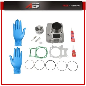 Kit de extremo superior de pistón de cilindro de 74 mm de diámetro grande para Honda TRX250EX 250X Recon 250 ATV - Imagen 1 de 20